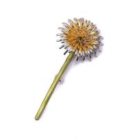 Tibetan Style Brooches, Dandelion, plated, fashion jewelry & Unisex, nickel, lead & cadmium free, 30-60mm, 10PCs/Lot, Sold By Lot