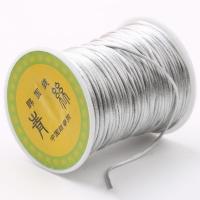Polyamide Nonelastic Thread, fashion jewelry & DIY & for woman, more colors for choice, 1.50mm, 80m/PC, Sold By PC