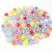 Bead i Bead Akryl perler, du kan DIY & glat & frosted, flere farver til valg, 10mm, Ca. 50pc'er/Bag, Solgt af Bag