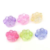 Acrylic Jewelry Beads, Claw, DIY & enamel, more colors for choice, 18x17x12mm, Approx 100PCs/Bag, Sold By Bag