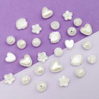 ABS-Kunststoff-Perlen, ABS Kunststoff, Einbrennlack, DIY & verschiedene Stile für Wahl & glänzend, keine, ca. 50PCs/Tasche, verkauft von Tasche