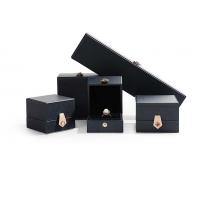 Velvet Jewelry Set Box PU Leather durable Sold By PC