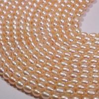 Cultured Rice Freshwater Pearl Beads, DIY & for woman, more colors for choice, 5-6mm, Sold Per Approx 15.7 Inch Strand