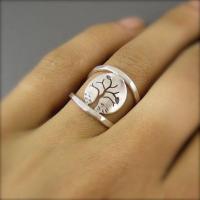Zinc Alloy Finger Ring fashion jewelry  & for woman & hollow nickel lead & cadmium free Sold By PC