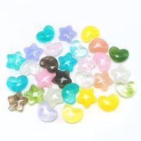 Acryl Schmuck Perlen, Unterschiedliche Form zur Auswahl & DIY, keine, ca. 100PCs/Tasche, verkauft von Tasche