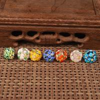 Inner Flower Lampwork Beads, polished, DIY, more colors for choice, 12mm, Sold By PC