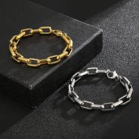 Stainless Steel Jewelry Bracelet, 316L Stainless Steel, different length for choice & different styles for choice & for man, more colors for choice, 9mm, Sold By PC