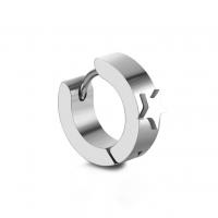 Stainless Steel Huggie Hoop Earring 316L Stainless Steel polished fashion jewelry & Unisex original color Sold By PC