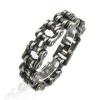Titanium Steel Bracelet, Vacuum Ion Plating, different size for choice & for man, more colors for choice, Sold By PC