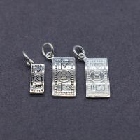 925 Sterling Silver Pendant Dollar DIY Sold By PC
