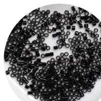 Átlátszó üveg Seed Beads, Seedbead, Kerek, kemencében lakk, DIY, több színt a választás, 1.60mm, Kb 2000PC-k/Bag, Által értékesített Bag
