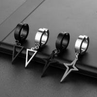 316L Stainless Steel Earring Clip machine polished fashion jewelry & Unisex Sold By PC