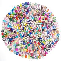 Resin Jewelry Beads, DIY & mixed, multi-colored, 7*14mm, 200PCs/Bag, Sold By Bag