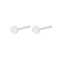 925 Sterling Silver Stud Earrings plated fashion jewelry & for woman Sold By PC