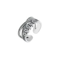 Solidny srebrny pierścień, 925 Srebro, Regulowane & dla kobiety, oryginalny kolor, sprzedane przez PC