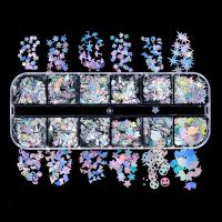 3D Nail Art Decoration, PET, for woman, more colors for choice, 130x50x12mm, Sold By Box