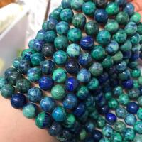 Lapis Lazuli Phenix Beads, Round, polished, DIY & different size for choice, Length:38 cm, Sold By PC