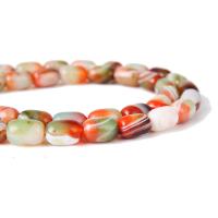Natürliche Streifen Achat Perlen, DIY & verschiedene Größen vorhanden, gemischte Farben, verkauft von Strang