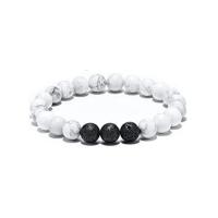 Gemstone Bracelets Round fashion jewelry & Unisex Length 19 cm Sold By PC