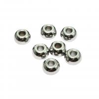 Stainless Steel Spacer Beads 304 Stainless Steel Rondelle polished original color Sold By Lot
