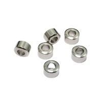 Stainless Steel Spacer Beads, 304 Stainless Steel, Rondelle, polished, different size for choice, original color, Hole:Approx 3.5mm, 20PCs/Lot, Sold By Lot