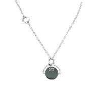 Titanium Steel Necklace polished Unisex original color Length Approx 27.55 Inch Sold By PC
