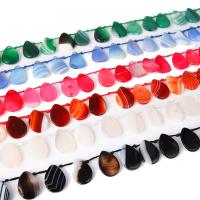 Naturlige Lace Agate perler, blonde agat, du kan DIY, flere farver til valg, 13x18mm, Ca. 25pc'er/Strand, Solgt af Strand