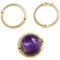 Brass Frame Bead, plated, DIY & different size for choice, more colors for choice, nickel, lead & cadmium free, Sold By PC