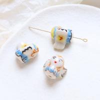 Printing Porcelain Beads Animal DIY Sold By PC