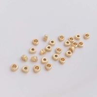 Brass Jewelry Beads plated DIY nickel lead & cadmium free Sold By Bag