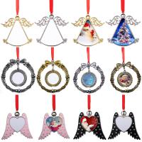 Tibetan Style Christmas Hanging Ornaments, plated, Christmas Design & different styles for choice, more colors for choice, nickel, lead & cadmium free, Sold By PC