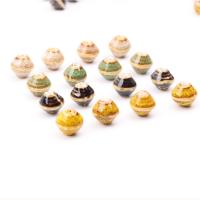 Porcelain Jewelry Beads, Conical, DIY, more colors for choice, 15x14mm, Sold By PC