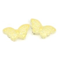 Perles murano animaux, chalumeau, papillon, DIY, plus de couleurs à choisir, 8x15mm, Environ 100PC/sac, Vendu par sac