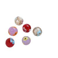 Perles de Murano Millefiori Slice  , Millefiori Lampwork, Rond, DIY, plus de couleurs à choisir, 16x15mm, Vendu par PC