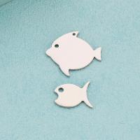 Stainless Steel Animal Pendants 304 Stainless Steel DIY original color Sold By PC