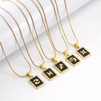 Stainless Steel Jewelry Necklace 304 Stainless Steel 18K gold plated fashion jewelry & snake chain & for woman golden Length Approx 17.72 Inch Sold By PC