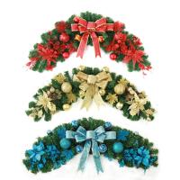 plastique PVC rotin Noël, moitié à la main, Bijoux de Noël & styles différents pour le choix, plus de couleurs à choisir, Vendu par PC