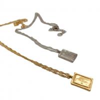Titanstahl Halskette, Modeschmuck & für Frau, keine, 15x10mm, Länge ca. 17.7 ZollInch, verkauft von PC