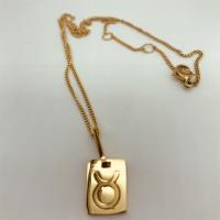 Titanium Steel Necklace Vacuum Ion Plating & for woman gold 420mm Sold By PC