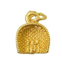 Zinc Alloy Pendants gold color plated DIY Approx 3.5mm Sold By PC