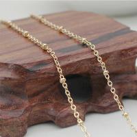 Brass Beading Chains gold color plated DIY golden nickel lead & cadmium free 1.20mm Sold By m