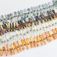 Teardrop Crystal Beads, polished, DIY, more colors for choice, 8x21mm, Sold By PC