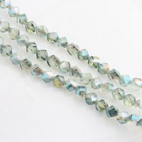 Kristall-Perlen, Kristall, poliert, DIY & facettierte, kristallgrün, 8mm, verkauft von PC