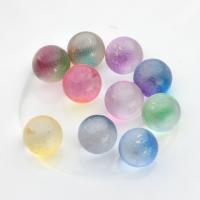 Lampwork Beads Round polished DIY & no hole 12mm Approx Sold By Bag