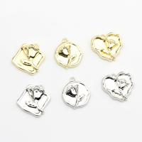 Tibetan Style Flower Pendants, Rose, plated, Different Shape for Choice & Unisex, more colors for choice, nickel, lead & cadmium free, Approx 10PCs/Bag, Sold By Bag