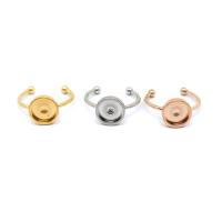304 rustfrit stål Bezel Ring Base, du kan DIY & forskellig størrelse for valg, flere farver til valg, Solgt af PC