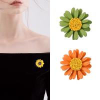 Zinc Alloy Brooches Flower & for woman nickel lead & cadmium free Sold By PC