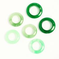 Jadeite Pendant, Donut, Unisex & different size for choice, green, Sold By PC