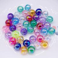 Miracle Acrylic Beads Round DIY mixed colors Sold By Bag