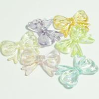 Resin Jewelry Beads, Bowknot, DIY, mixed colors, 30x23mm, Approx 150PCs/Bag, Sold By Bag